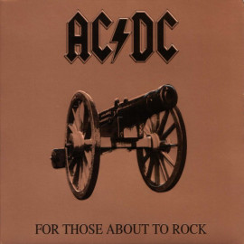 AC/DC - FOR THOSE ABOUT TO ROCK 1981/2003 (5107661) GAT, COLUMBIA/SONY MUSIC/EU MINT (5099751076612)