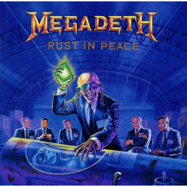 MEGADETH - RUST IN PEACE 1990 (EST 2132, 180 gr. RE-ISSUE) CAPITOL/USA MINT (0077779193516)