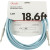 FENDER CABLE ORIGINAL SERIES 18.6' DNB