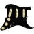 FENDER PRE-WIRED STRAT PICKGUARD ORIGINAL '57/'62 SSS BLACK