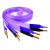Nordost Purple flare,2x2,5m is terminated with low-mass Z plugs