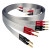 Nordost Tyr-2, 2x1m is terminated with low-mass Z plugs