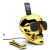 Jarre Technologies AeroSkull HD+ Chrome Gold