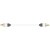 Real Cable SUB 1/3M (1 RCA - 1 RCA )