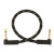 FENDER CABLE DELUXE SERIES 1' BLACK TWEED