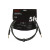 FENDER CABLE DELUXE SERIES 5' BLACK TWEED