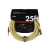 FENDER CABLE DELUXE SERIES 25' ANGLED TWEED