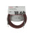 FENDER CABLE PROFESSIONAL SERIES 18.6' RED TWEED