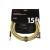FENDER CABLE DELUXE SERIES 15' ANGLED TWEED