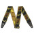 FENDER 2" WEIGHLESS MONOGRAMMED STRAP BLACK/YELLOW/BROWN
