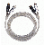 OEHLBACH 3900 SILVER EXPRESS Master Set 2x0,50m