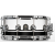 NATAL DRUMS CAFE RACER SNARE 14x6.5 PIANO WHITE BLACK SPARKLE DOUBLE SPLIT