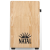 NATAL DRUMS CAJON LARGE BLACK WITH NATURAL PANEL