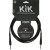KLOTZ KIK INSTRUMENT CABLE BLACK 4.5 M