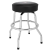 FENDER 24" CUSTOM SHOP CHEVRON LOGO BARSTOOL, BLACK/CHROME