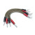 CHORD Epic Links ChordOhmic Banana to Spade x 4 - 28cm Tip to Tip