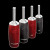 AUDIOQUEST spc 1000 Series Banana Silver set of 6