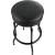 FENDER 30" EMBOSSED BLACK LOGO BARSTOOL, BLACK