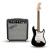 FENDER SQUIER STRAT PACK SSS BLACK