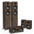 Jamo S 807 HCS Walnut