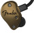 FENDER FXA7 IN-EAR MONITORS GOLD