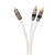 Supra Y-LINK 1RCA-2RCA WHITE 10M