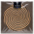 Audio Anatomy Slipmat Spiral Cork - Diameter 295Mm - Thickness 3Mm
