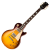 GIBSON '58 LES PAUL STANDARD DARK BOURBON FADE VOS NH
