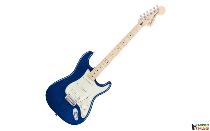 FENDER DELUXE STRATOCASTER MN SAPPHIRE BLUE TRANSPARENT