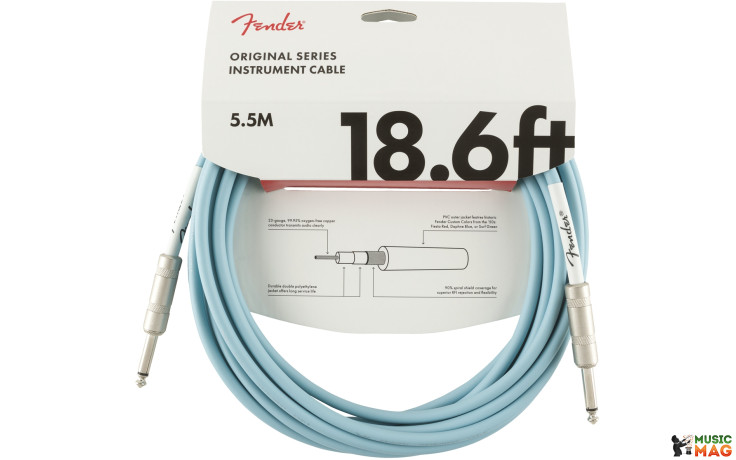 FENDER CABLE ORIGINAL SERIES 18.6' DNB