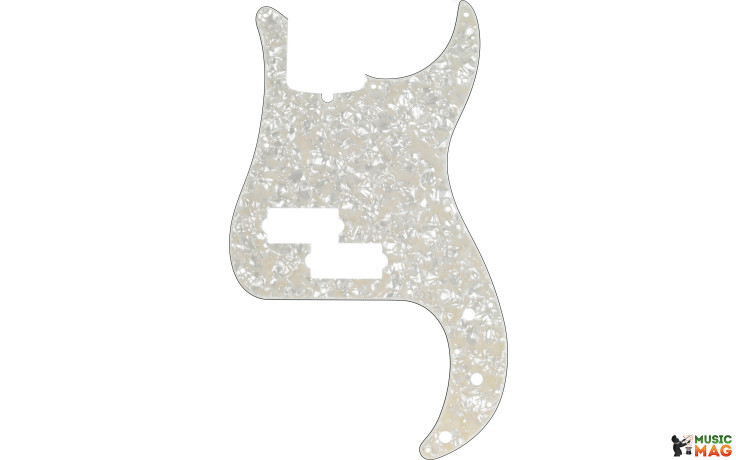 FENDER PICKGUARD FOR STANDARD PRECISION BASS 13-HOLE MODERN-STYLE WHITE PEARL
