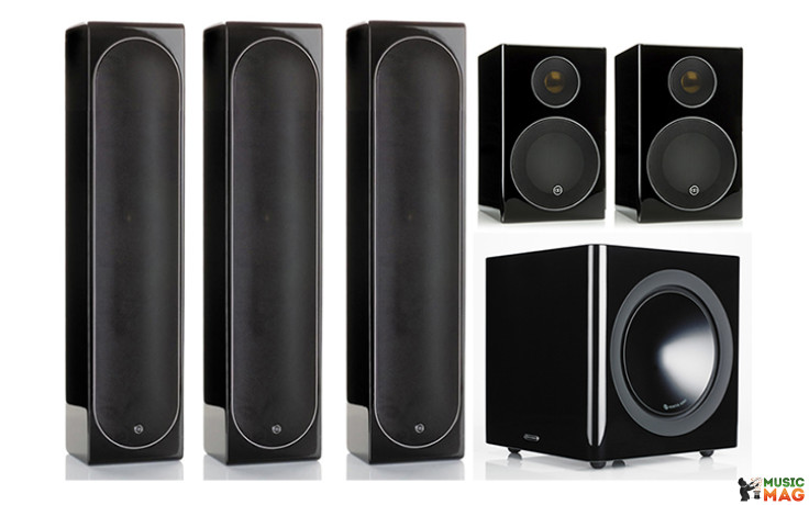 Monitor Audio Radius 225/225/90/380 set 5.1 Black