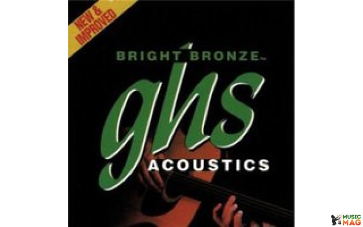GHS STRINGS BB80 12-STR,BR BRNZ,LT