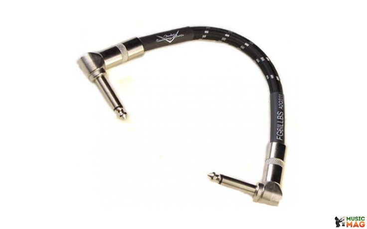 FENDER CUSTOM SHOP PERFOMANCE SERIES CABLE 6" BLACK TWEED