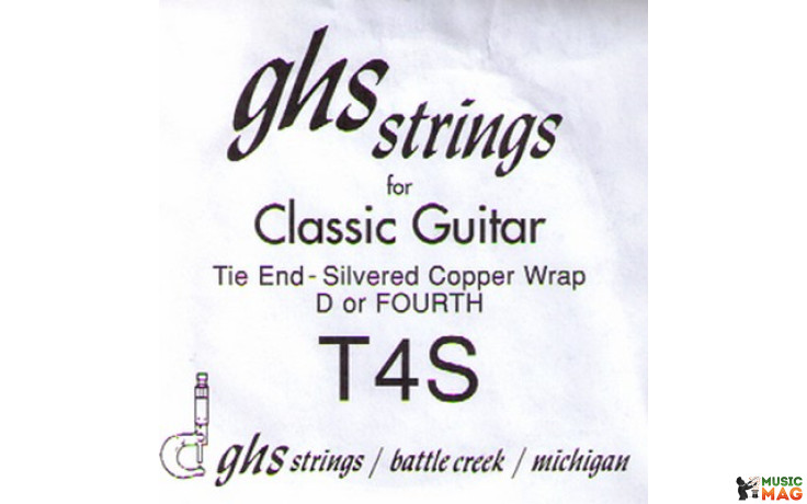 GHS STRINGS T4S SINGLE STRING CLASSIC