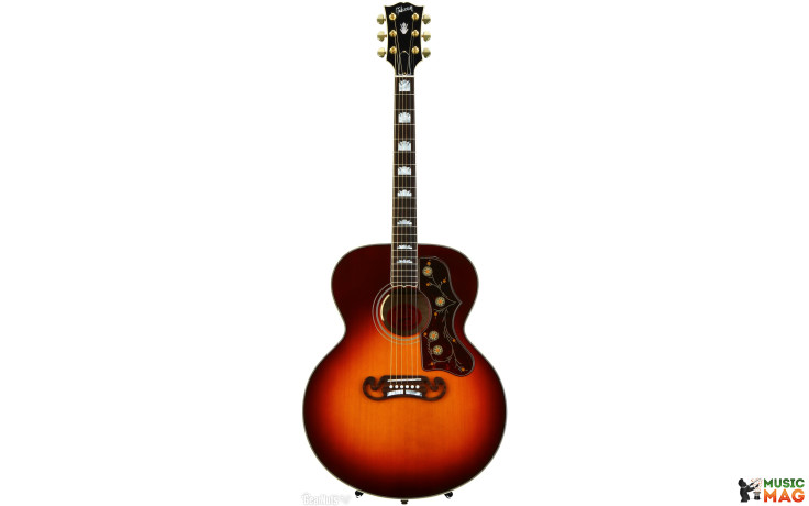 GIBSON SJ-200 QUILT MAPLE AUTUMN BURST