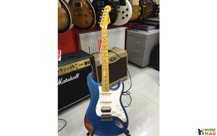 FENDER CUSTOM SHOP HEAVY RELIC '61 STRAT LPB/CSB MN