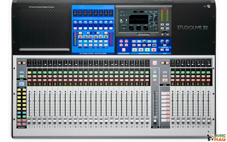 PRESONUS STUDIOLIVE 32 40-input digital console/recorder with motorized faders