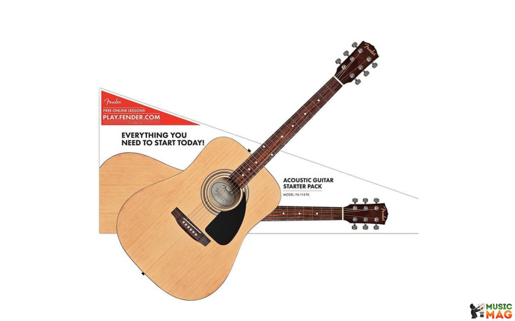 FENDER FA-115 DREADNOUGHT PACK NATURAL