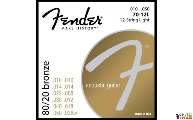 FENDER 70-12L