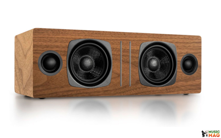 Audioengine B2 White Wireless Speaker Walnut