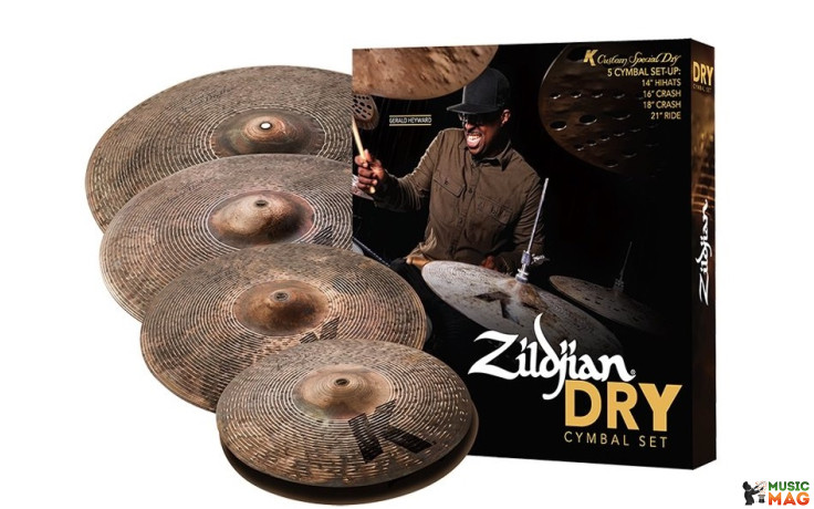 ZILDJIAN K CUSTOM DRY CYMBAL SET