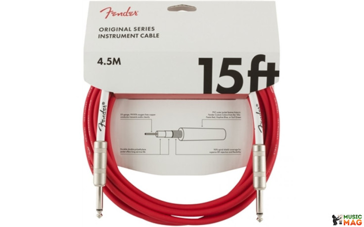 FENDER CABLE ORIGINAL SERIES 15' FRD
