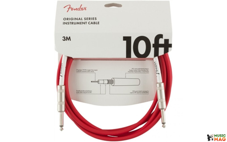 FENDER CABLE ORIGINAL SERIES 10' FRD