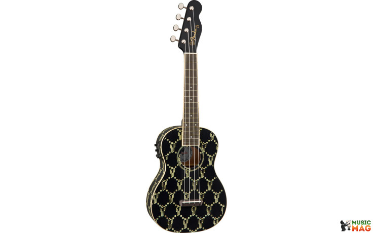 FENDER BILLIE EILISH UKULELE BLK WN