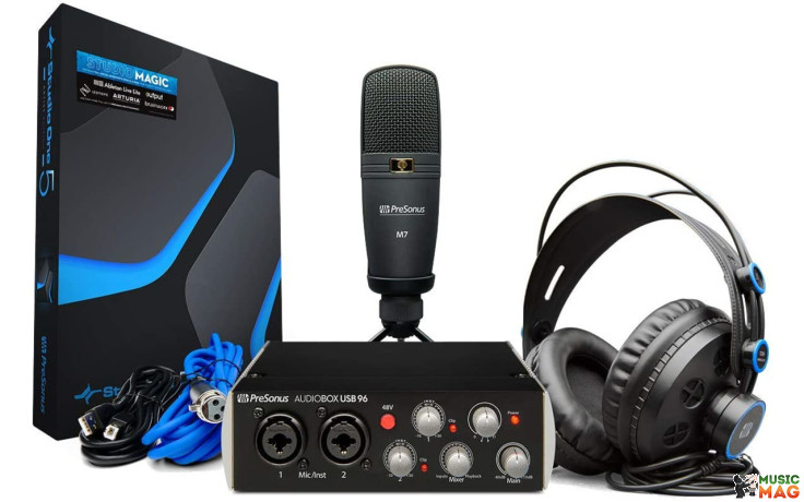 PRESONUS AudioBox USB 96 Studio 25th Anniversary Edition Bundle