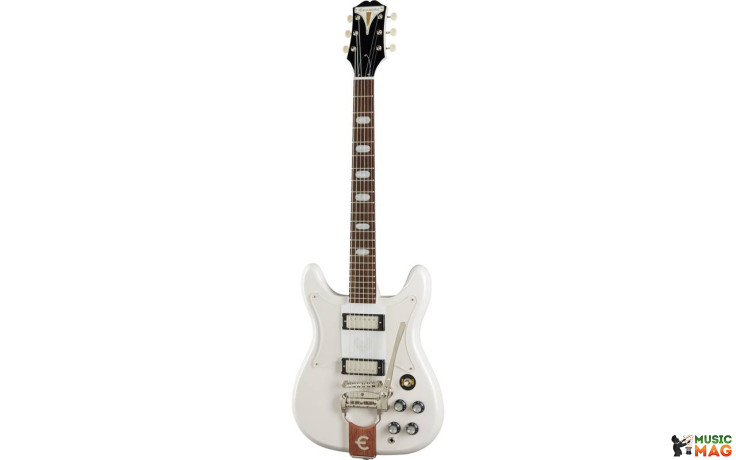 EPIPHONE CRESTWOOD CUSTOM TREMOTONE POLARIS WHITE