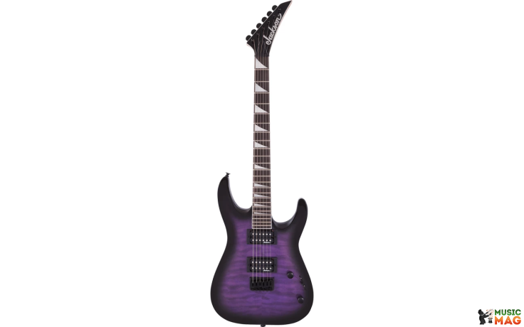 JACKSON JS32Q DKA DINKY ARCH TOP HT TRANSPARENT PURPLE BURST
