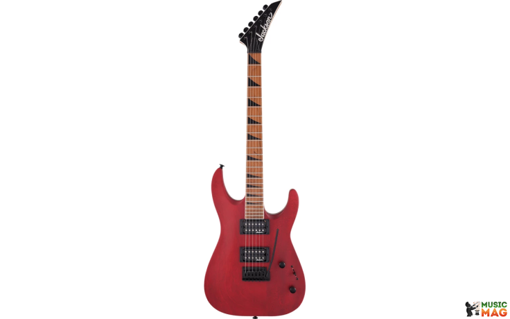 JACKSON JS24 DKAM DINKY ARCH TOP RED SATIN