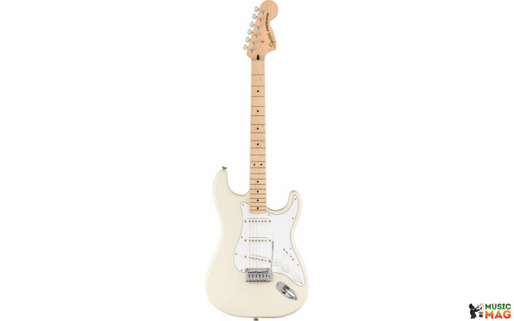 SQUIER by FENDER AFFINITY SERIES STRATOCASTER MN OLYMPIC WHITE